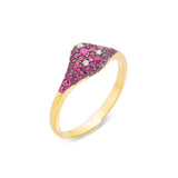 18kt Gold "Pitti" Pave Ring