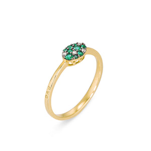 18kt Gold "Pitti" Multi Pave Ring
