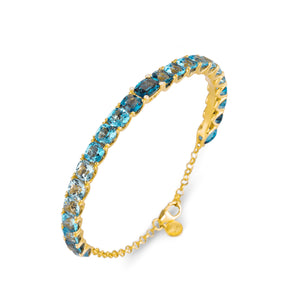 18kt Gold "Iris" Ombre Bracelet