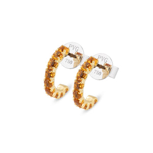 18kt Gold "Iris" Hoop Earring