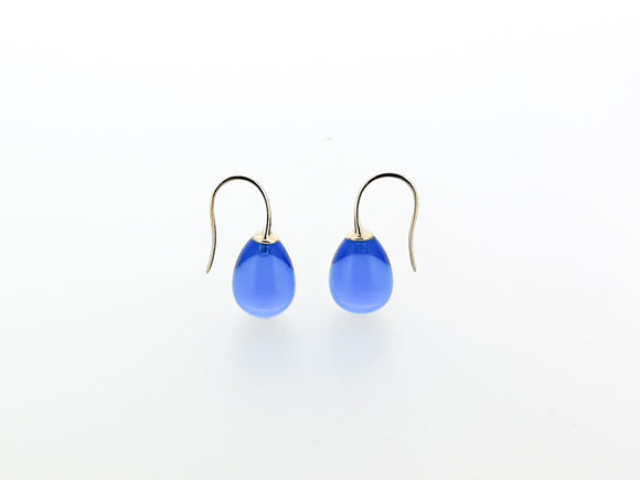London Blue Vela drop earring