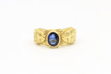 Etruscan Blue Sapphire Ring